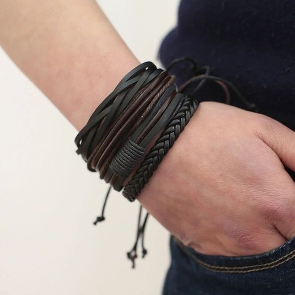 Set brazalete de 4 pulseras