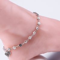 Pulsera para tobillo de flores