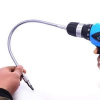 Extensor flexible de puntillas cromado  20 cm