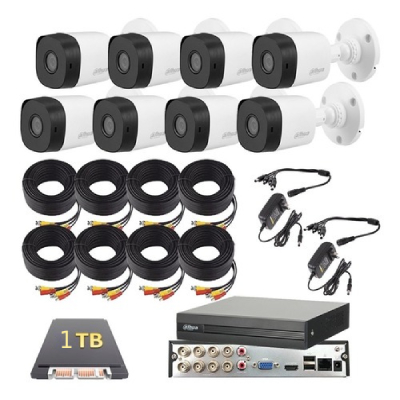 Kit de 8 cámaras